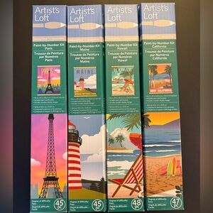 Paint-by-Number Kit Bundle